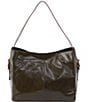 HOBO Vintage Hide Collection Render Leather Shoulder Bag, Color:Deep Moss - Image 1