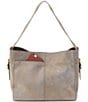 HOBO Render Leather Whipstitch Shoulder Bag, Color:Golden Granite - Image 2
