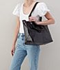 HOBO Romy Large Tote Bag, Color:Black - Image 4