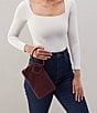 HOBO Sable Beaded Detail Leather Wristlet, Color:Mulberry Glaze - Image 4