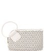 HOBO Sable Daisy Perforated Sable Wristlet, Color:Ecru Daisy Perf - Image 1