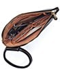 HOBO Sable Daisy Perforated Sable Wristlet, Color:Ecru Daisy Perf - Image 3