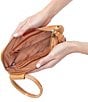 HOBO Sable Leather Tassel Wristlet, Color:Saffron - Image 3