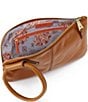 HOBO Sable Leather Ring-Handle Wristlet, Color:Truffle - Image 4
