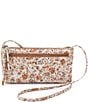 HOBO Sepia Bloom Floral Cara Crossbody Bag, Color:Sepia Bloom - Image 1