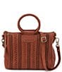HOBO Sheila Medium Woven Satchel Bag - Image 1