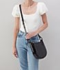 Color:Black - Image 4 - Sheila Scoop Leather Crossbody Bag