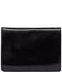 Color:Black - Image 2 - Velvet Hide Collection Robin Leather Compact Wallet