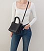 HOBO Vida Small Tote Bag, Color:Black/Biscuit - Image 4