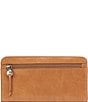 Color:Natural - Image 1 - Vintage Hide Collection Angle Continental Wallet