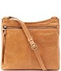 HOBO Vintage Hide Collection Cambel Leather Crossbody Bag, Color:Natural - Image 1