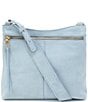 HOBO Vintage Hide Collection Cambel Leather Crossbody Bag, Color:Sky - Image 1