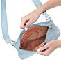 HOBO Vintage Hide Collection Cambel Leather Crossbody Bag, Color:Sky - Image 3