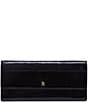 Color:Black - Image 1 - Vintage Hide Collection Jill Large Trifold Wallet