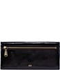 HOBO Vintage Hide Collection Jill Large Trifold Wallet, Color:Black - Image 2