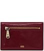 HOBO Vintage Hide Collection Jill Medium Trifold Wallet, Color:Saddleberry - Image 2
