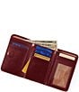 HOBO Vintage Hide Collection Jill Medium Trifold Wallet, Color:Saddleberry - Image 3
