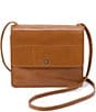 HOBO Vintage Hide Collection Jill Wallet Crossbody Bag, Color:Truffle - Image 1