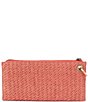 HOBO Wild Rose Woven Straw Vida Wristlet - Image 2