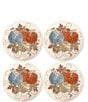Homewear Harvest Gilded Pumpkins Placemats, Set of 4, Color:Multi - Image 1