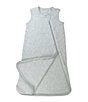 Color:Gray - Image 2 - Baby Newborn-18 Months Organic Cotton Metelasse Medium Weight Wearable Blanket