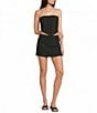 Honey & Sparkle Embroidered Eyelet Tie Back Pointed Hem Top - Image 3