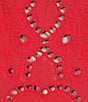 Honey & Sparkle Eyelet Short Sleeve Tie Front Blouse - Image 4