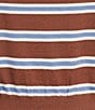 Honey & Sparkle Long Sleeve Stripe Jersey Sweater - Image 4