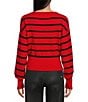 Honey & Sparkle Long Sleeve Stripe Jersey Sweater - Image 6