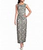 Honey & Sparkle Mesh Animal Printed Maxi Dress - Image 1
