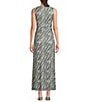 Honey & Sparkle Mesh Animal Printed Maxi Dress - Image 2