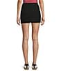 Honey & Sparkle Nylon Cargo Skirt, Color:Black - Image 2