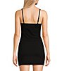 Honey & Sparkle Rhinestone Trim Tank Top, Color:Black - Image 2