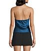 Honey & Sparkle Satin Halter Tank - Image 2