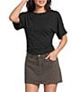 Honey & Sparkle Short Sleeve Side Cinch Tee - Image 5