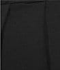 Honey & Sparkle Solid Pleated Skirt, Color:Black - Image 4