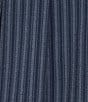 Honey & Sparkle Stripe Pleated Skirt, Color:Navy - Image 4