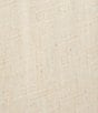 Honey & Sparkle Washed Linen Mid Rise Elastic Waist Flat Front Pants, Color:Oatmeal - Image 3