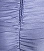 Honey and Rosie Adjustable Spaghetti Strap Mermaid Gown, Color:Cornflower - Image 4