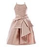 Color:Blush - Image 1 - Big Girls 7-16 Embellished Oversized Bow Dress
