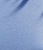 Color:Blue - Image 4 - Cowl Neck Asymmetrical Hem Satin Dress