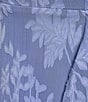 Color:Cornflower - Image 3 - Floral Tie Strap Ruffle Side Slit Midi Dress