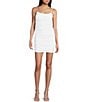 Honey and Rosie Lace Ruched Bodice Bodycon Dress, Color:Ivory - Image 1