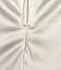 Honey and Rosie Sateen Square Neck Spaghetti Tie Strap Ruffle Midi Dress, Color:Ivory - Image 4