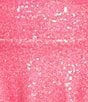 Color:Neon Pink - Image 4 - Sequin Strappy One Shoulder Dress