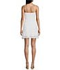 Honey and Rosie Spaghetti Strap Lace Dress, Color:White - Image 2