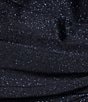 Color:Navy - Image 4 - V-Neck Adjustable Bra Straps Surplus Glitter Knit Dress