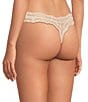 Color:Black/Nude/Black - Image 5 - Aiden Lace Cheeky Thong Panty 3-Pack