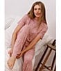 HONEYDEW All American Rose Bloom Floral Print Tee & Pant Pajama Set, Color:Rose Bloom Floral - Image 7
