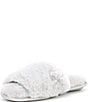 Color:Light Grey - Image 4 - Plush Band Slippers